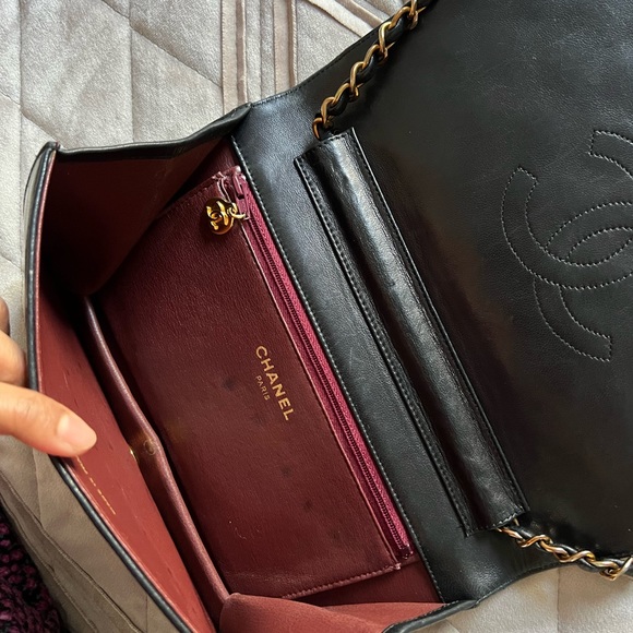 Authentic CHANEL Vintage Full flap - Picture 10 of 11